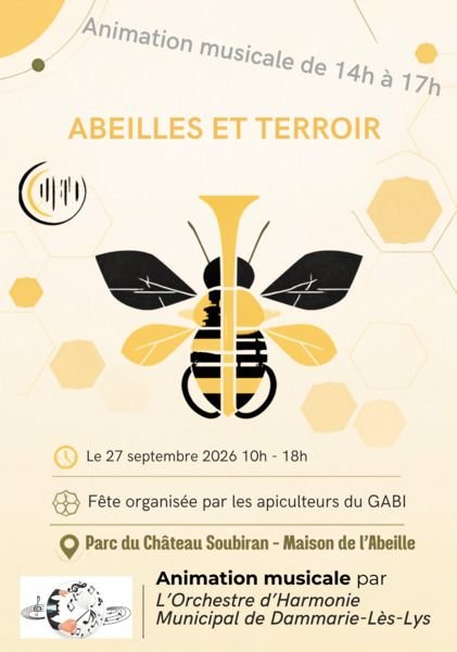 Animation musicale  pour la journée  ABEILLES ET TERROIRS à Dammarie Les Lys