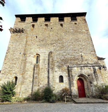 Visite de l'église du XIIème siècle et de son clocher