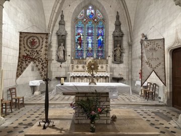 Visite de l'église d'Herry et exposition