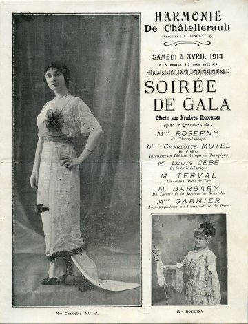 Exposition : « L’Odyssée du théâtre municipal de Châtellerault à travers les archives de la ville & d’un podcast »
