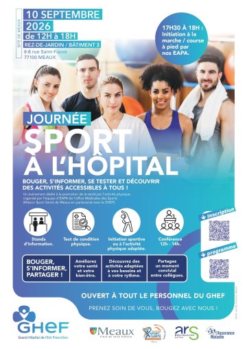 Journée sport à l'hôpital