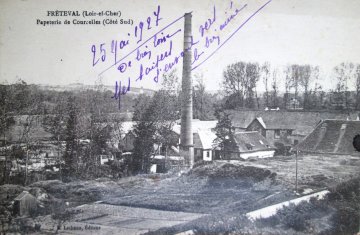 Visite de l'ancienne papeterie de Courcelles