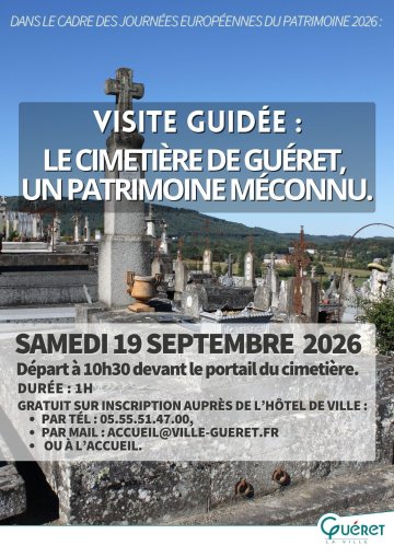 Visite guidée : le cimetière de guéret, un patrimoine méconnu