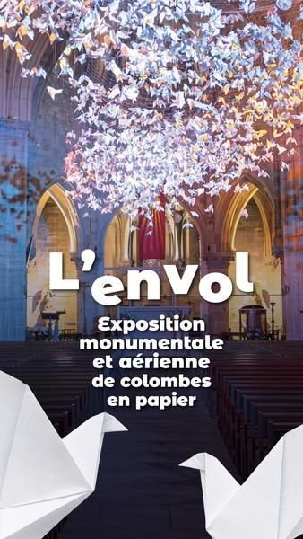 "L'envol" par l'association Sacré Montagn'Art