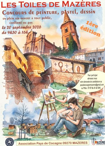 Concours de peinture : les toiles de Mazères