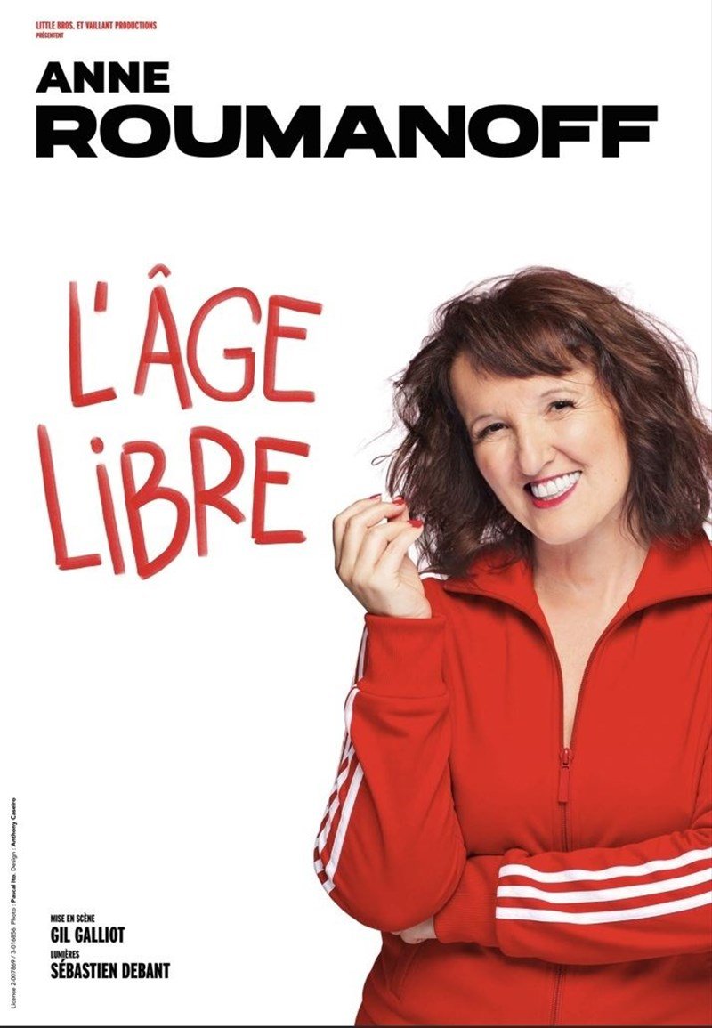 Anne Roumanoff dans L'âge Libre