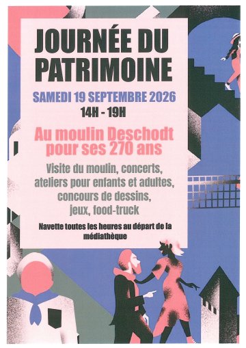 Visite et animations : le moulin Deschodt fête ses 270 ans!