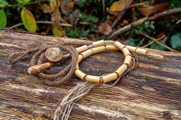 Vivre sa Nature - Bracelet en fibres d'ortie et sureau