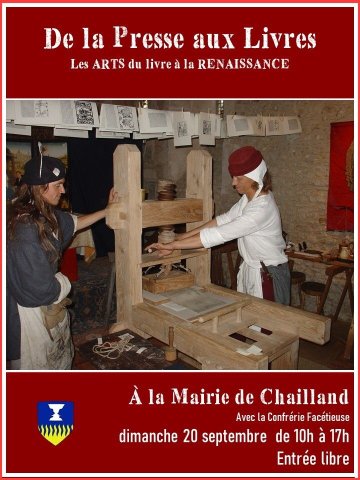 Reconstitution d'une imprimerie Gutenberg
