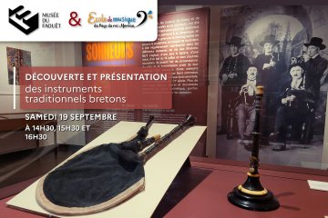 Découverte et présentation des instruments traditionnels bretons