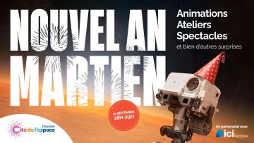 Célébrez le Nouvel an martien à la Cité de l’espace !