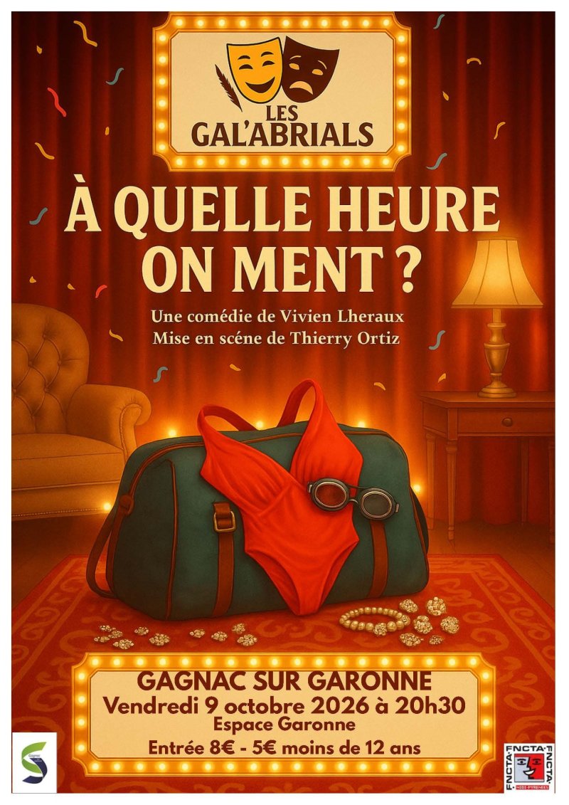Pièce de théâtre : À quelle heure on ment ?