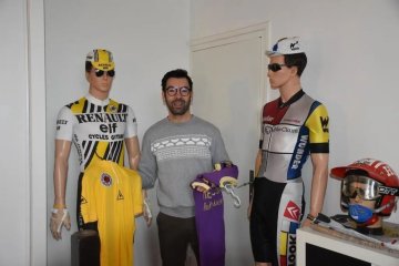 Exposition rétro-cycliste d'Olivier Carro