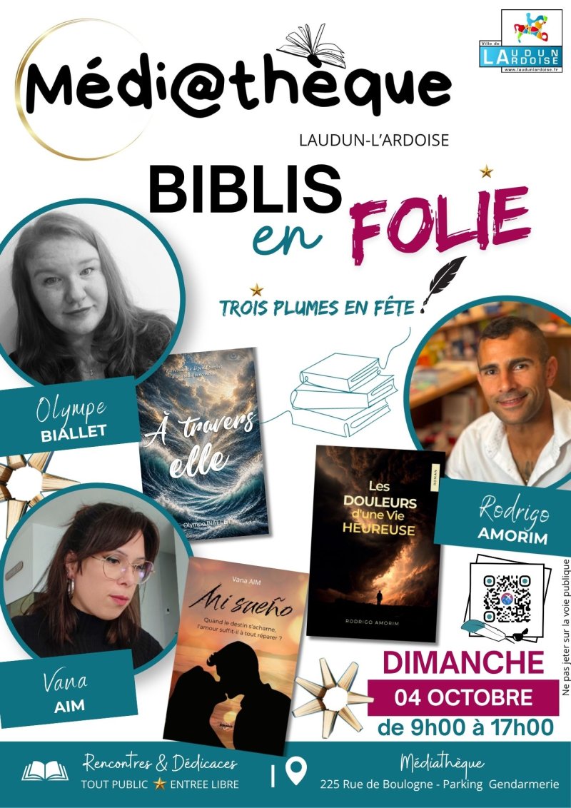 Trois plumes en fête !
