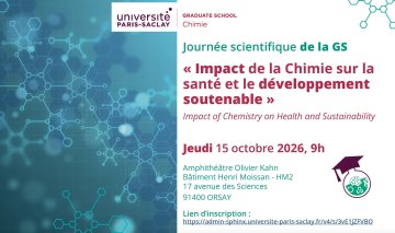 Journée scientifique de la GS Chimie