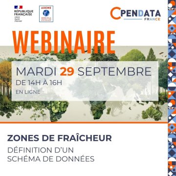 Webinaire : zones de fraîcheur, définition d'un schéma de données