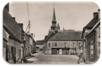 Le village de Saint-Ulphace dans les années 1950