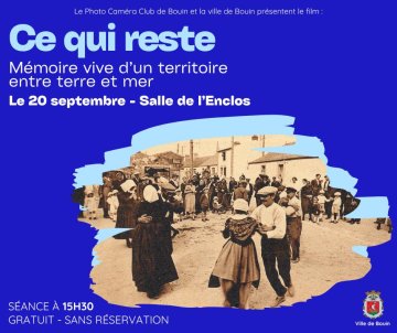 Ce qui reste : mémoire vive d'un territoire entre terre et mer