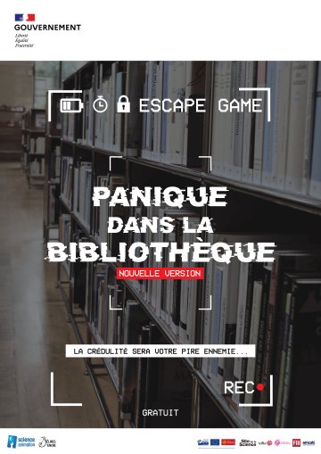 Panique dans la bibliothèque : escape game