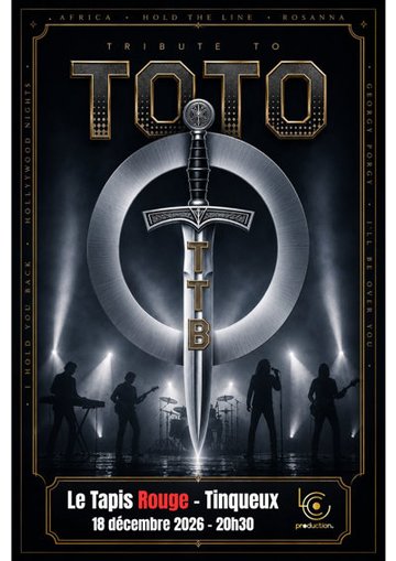 Total Tribute Band - Hommage à Toto + 1ère Partie Jack Dimple