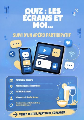 Quiz « Les écrans et nous »