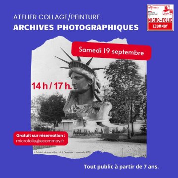 Atelier réinterpréter les archives photographiques