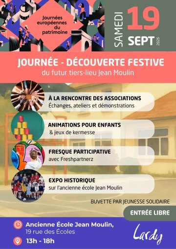 Le tiers-lieu Jean Moulin vous ouvre ses portes !