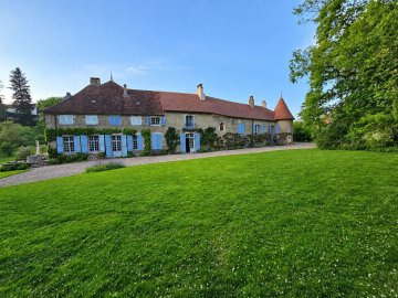 Visite du parc du château de Miserey-Salines