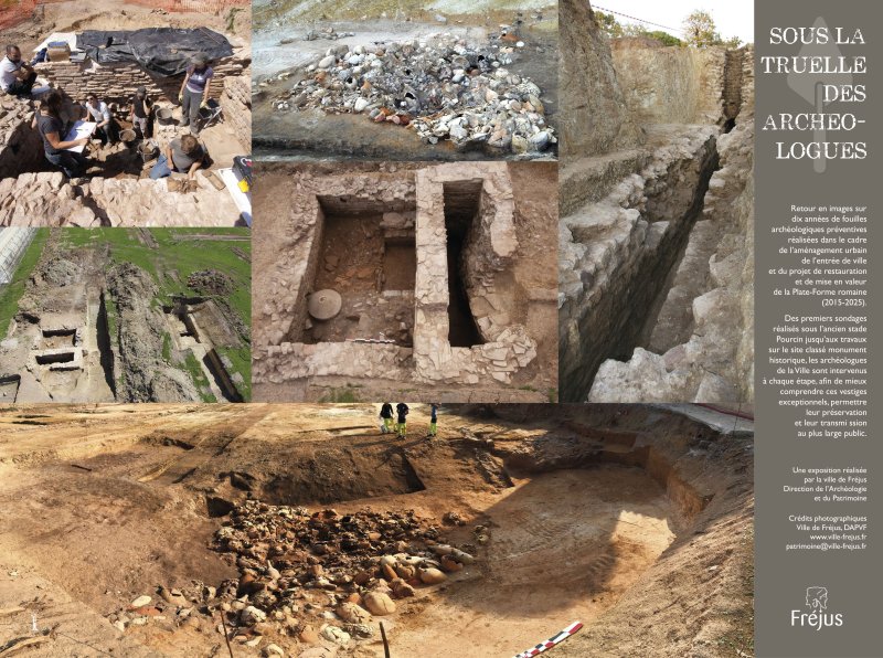 Sous la truelle des archéologues