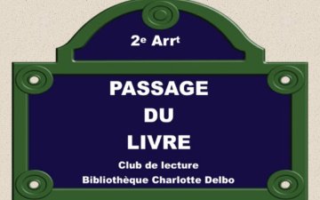 Le Passage du livre, club de lecture de la bibliothèque Charlotte Delbo