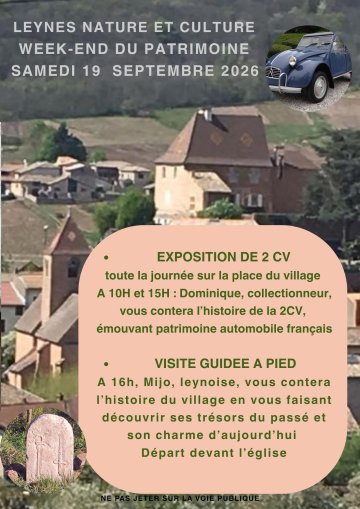 Visite guidée du village