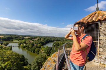 Jeu « Il faut sauver la tour Mélusine ! » avec reconstitutions 3D de l'ancien château de Vouvant
