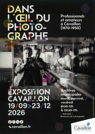 Dans l'œil du photographe - Professionnels et amateurs à Cavaillon (1870-1950).