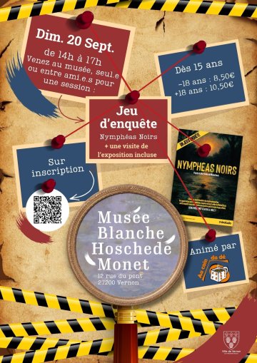 Jeu d'enquête : Nymphéas noirs