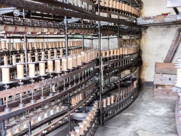 visite guidée Moulinage de soie des Mazeaux