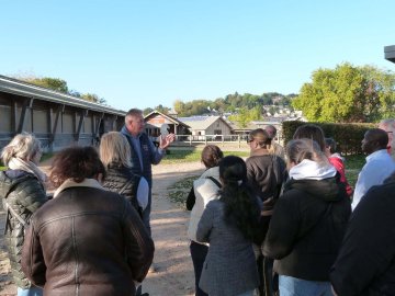 Découverte des métiers du cheval au PIC de Deauville