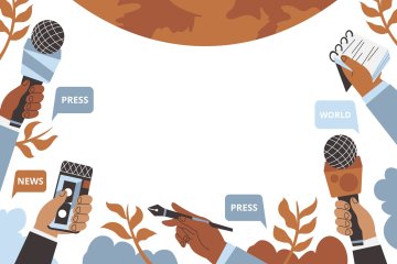 Les faits, rien que les faits : conférence de presse fictive