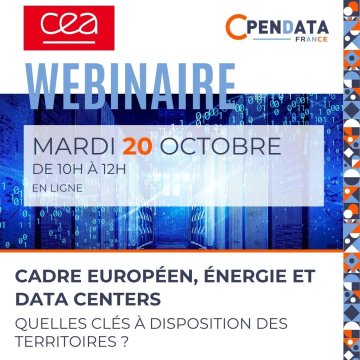 Webinaire : cadre européen, énergie et Data Centers