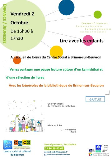 Lecture à l'Accueil de Loisirs