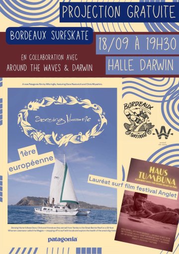 Projection : SENSING HOME, le nouveau film Patagonia Surf à Darwin