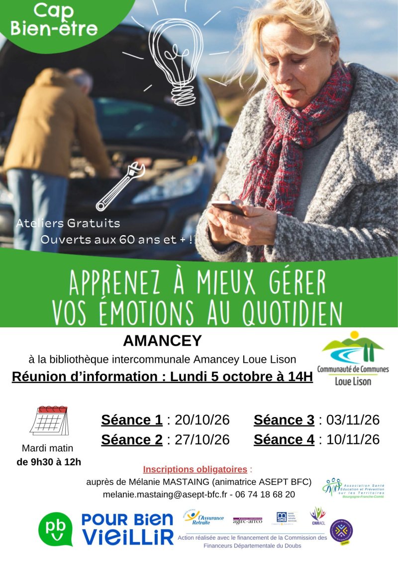 Parcours Cap Bien-être à Amancey