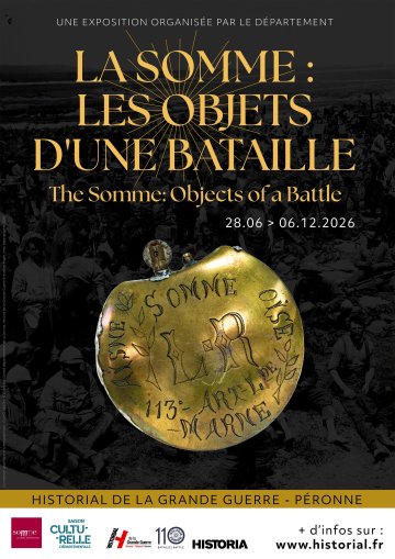 La Somme : les objets d'une bataille. Histoires de vies (1916-2026)