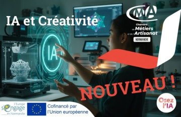 Atelier découverte : L’IA au Service de Votre Créativité Artisanale, à la CMA Normandie à Coutances (50)