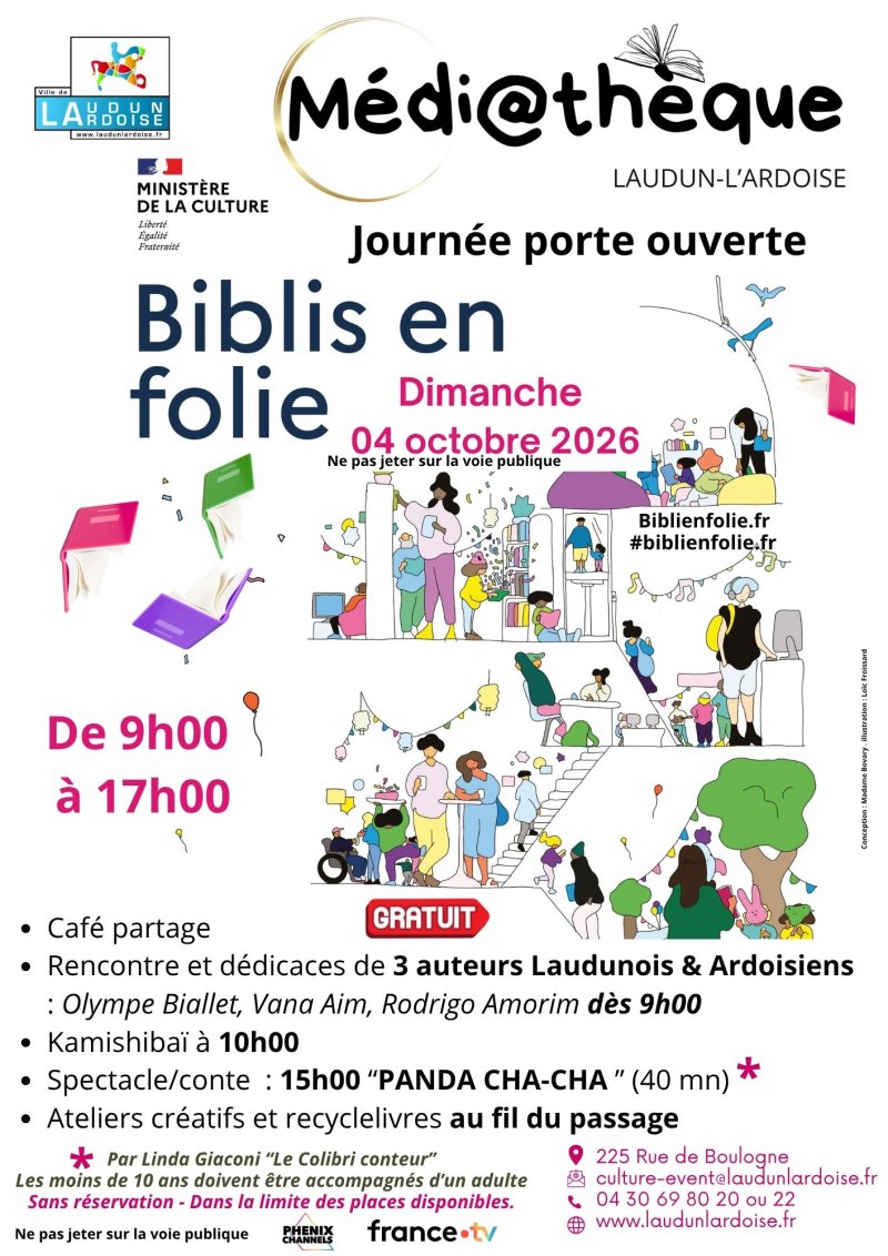 Journée Porte ouverte Médiathèque Pierre Héraud
