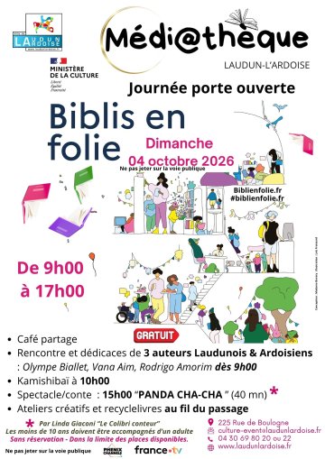 Journée Porte ouverte Médiathèque Pierre Héraud