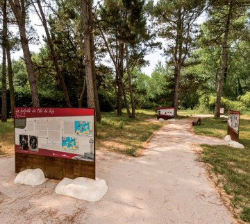 Visite guidée du champ de bataille des Mathes
