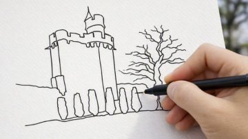 Atelier créatif "Le Donjon d’un trait" au Donjon de Vez
