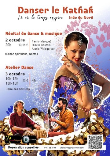 Récital de danse Kathak (Inde du Nord)