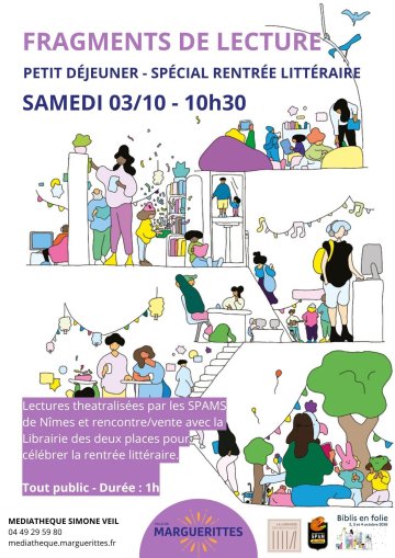 Fragments de lecture - Petit déjeuner spécial rentrée littéraire
