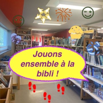 Jouons ensemble autour des livres !